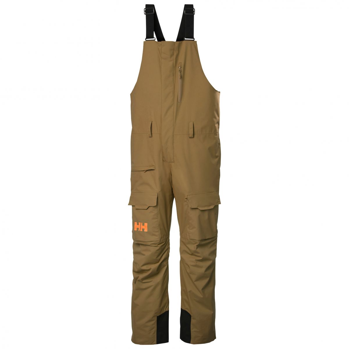 Helly Hansen Sogn Bib Cargo, Segelhose, Herren, braun — 2