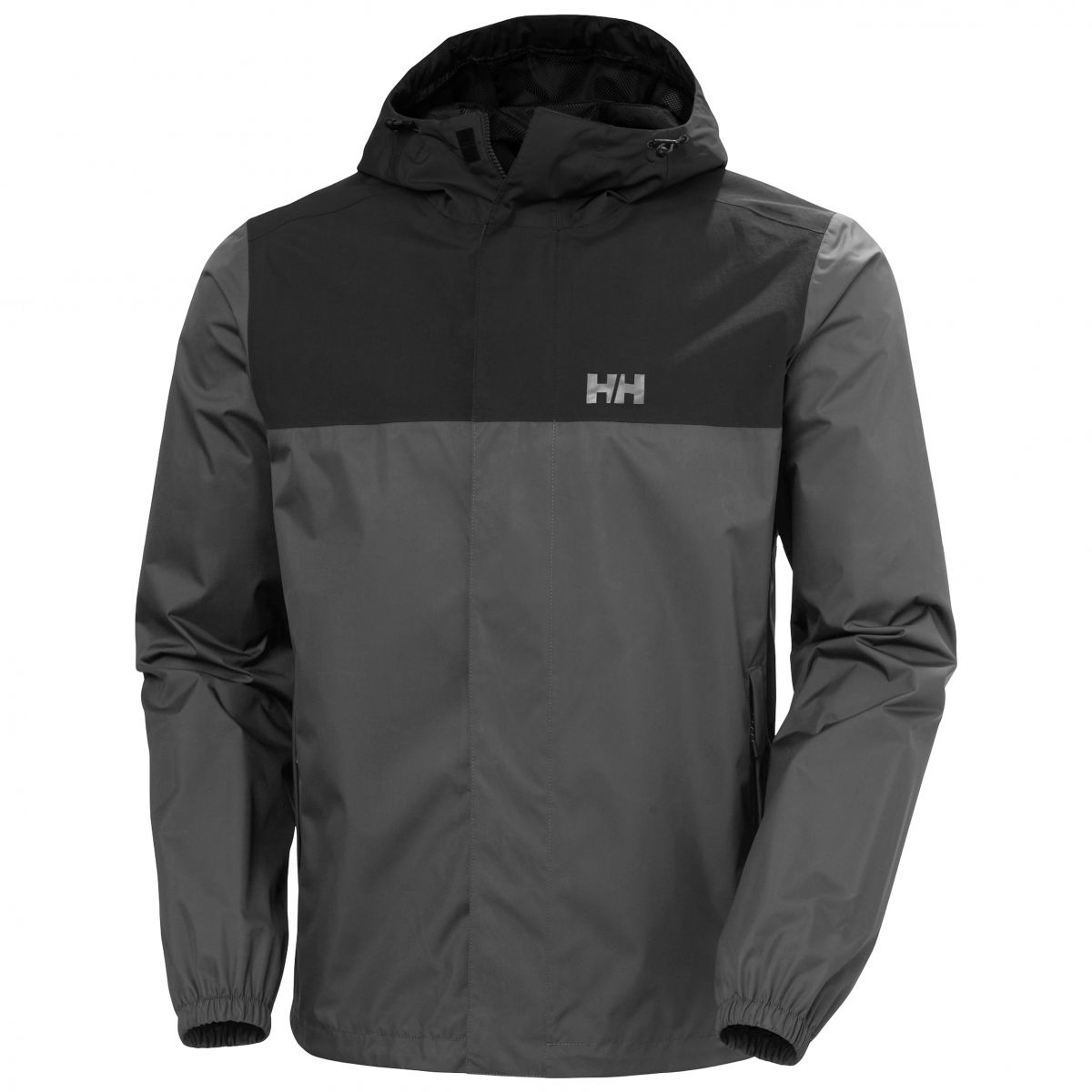Helly Hansen HH Rain/Vancouver Regenanzug, Herren, schwarz/grau — 2