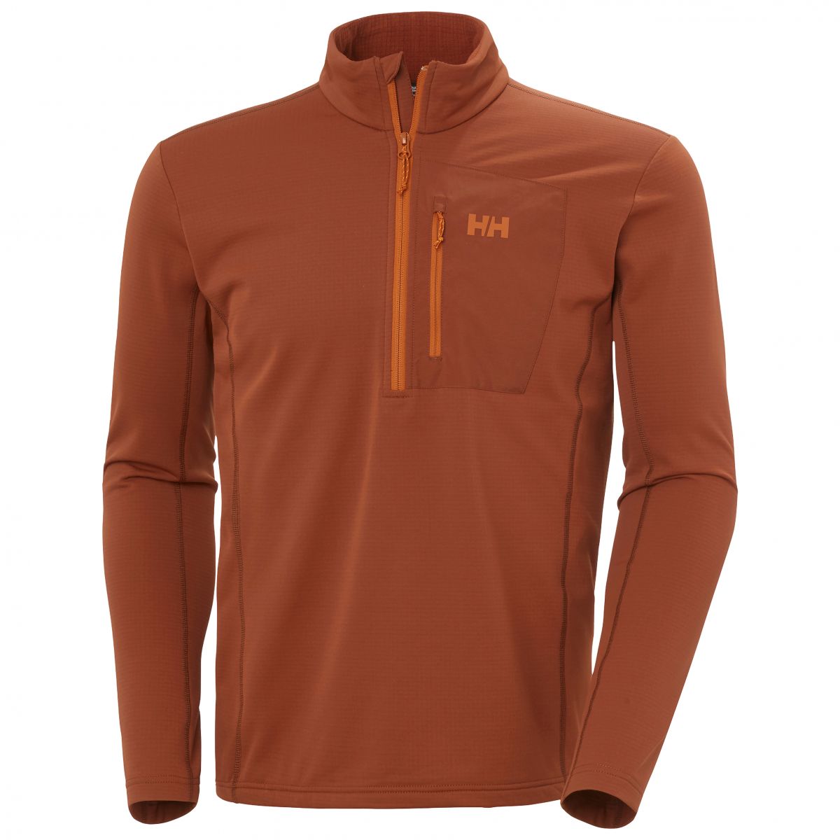 Helly Hansen Versalite 1/2 Zip, Fleecejacke, Herren, braun — 2