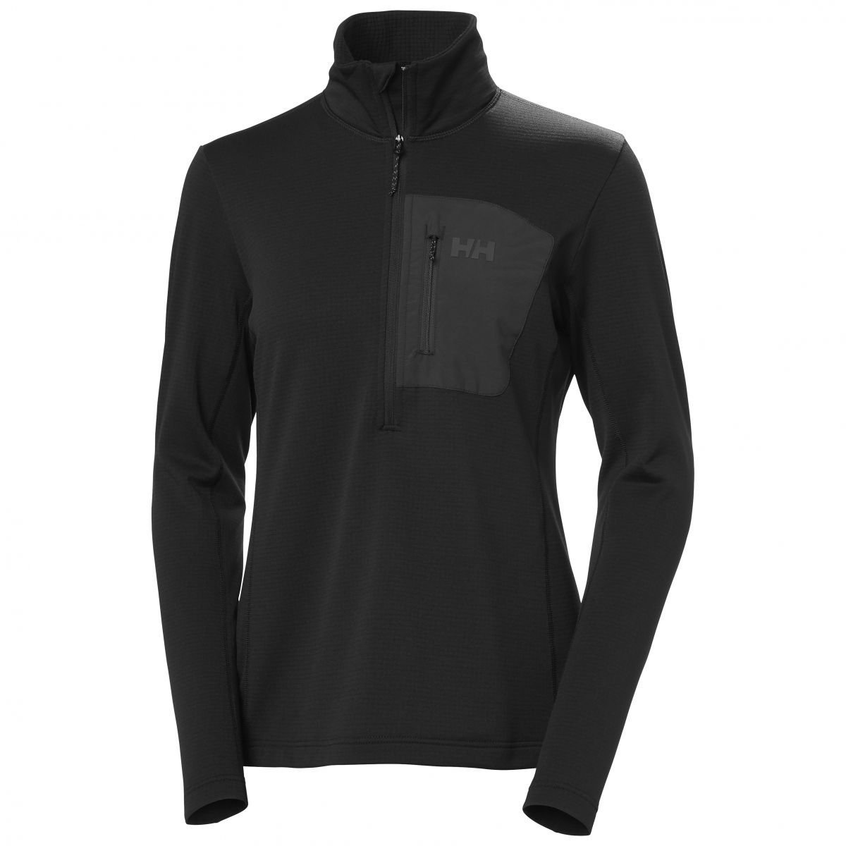 Helly Hansen Versalite 1/2 Zip, Fleecetröje, Damen, schwarz — 2