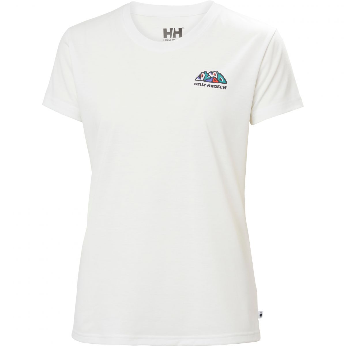 Helly Hansen W Skog Graphic Tee, Damen, Weiß — 2