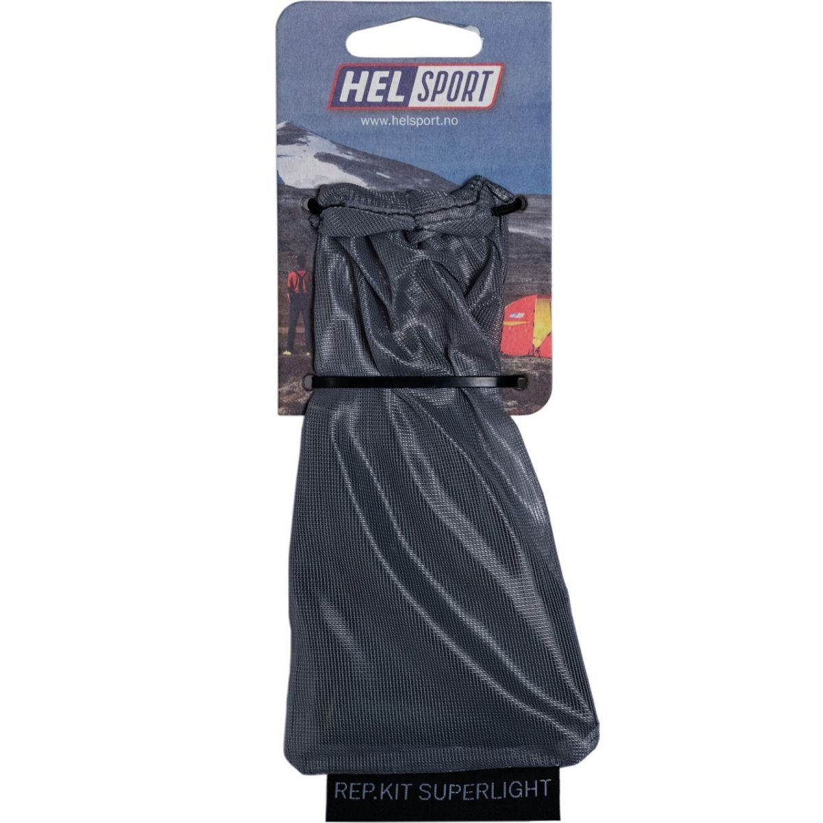 Helsport Rep Kit Zelt Superlight, Zeltzubehör, grau