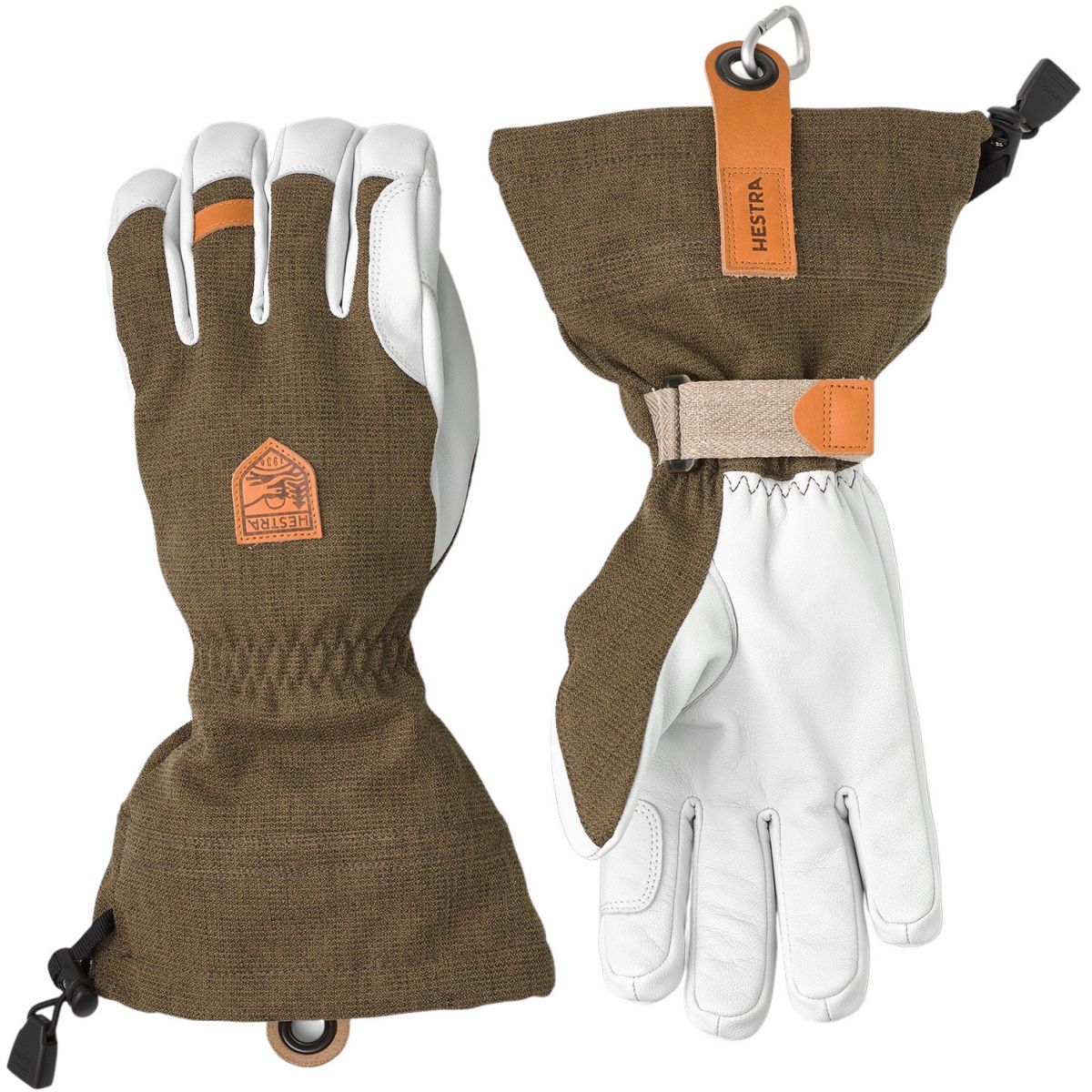 Hestra Army Leather Patrol Gauntlet, Skihandschuhe, olive — 2