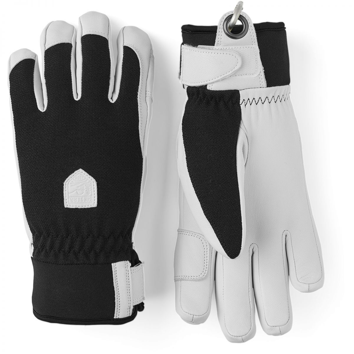 Hestra Army Leather Patrol Skihandschuhe, Damen, schwarz — 2