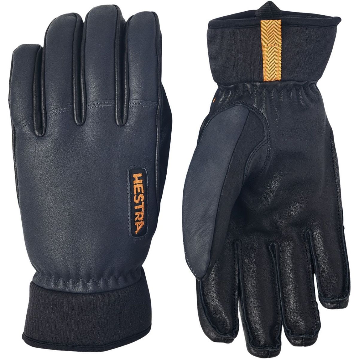 Hestra Army Leather Wool Terry, Skihandschuhe, Herren, grau