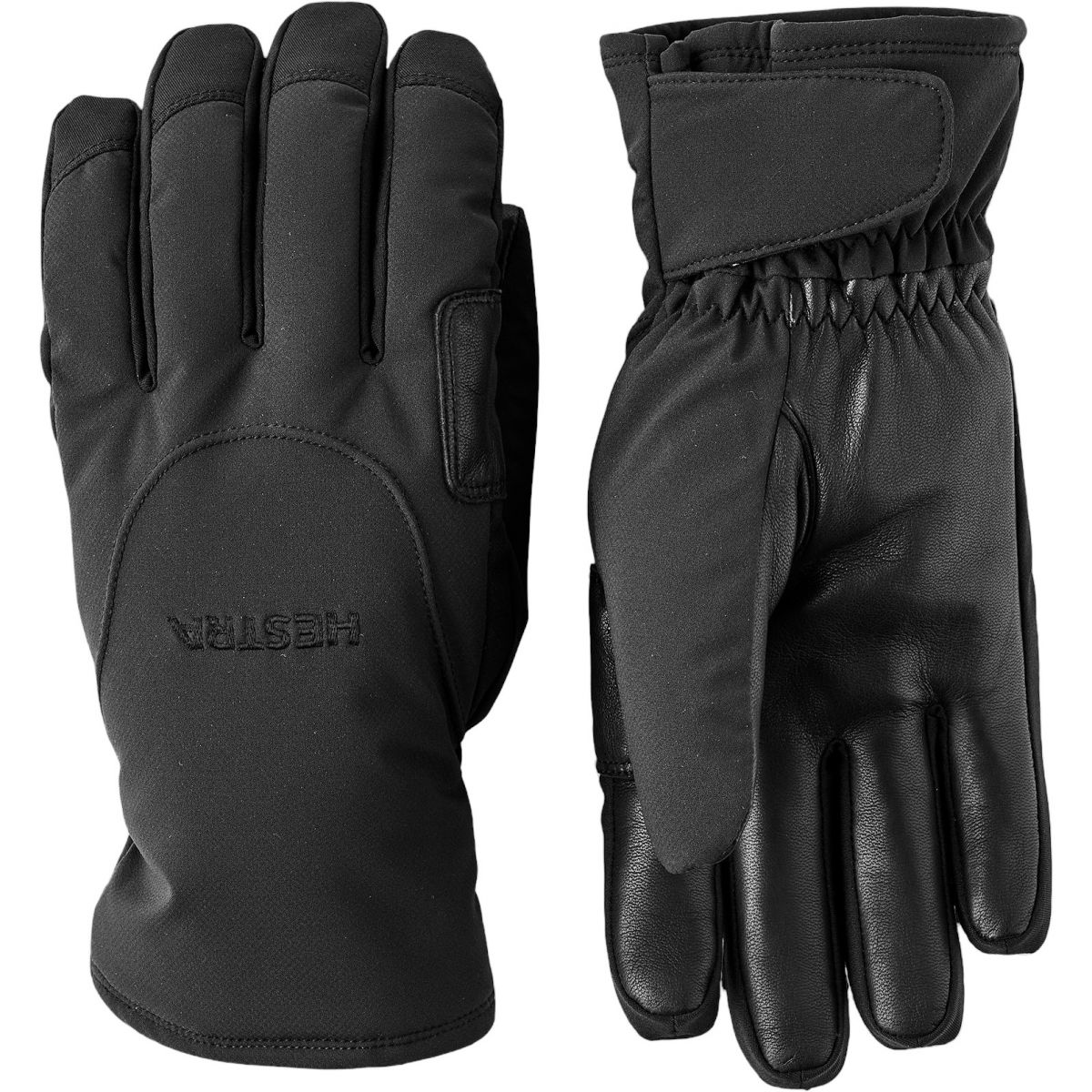 Hestra CZone Mellow, Skihandschuhe, schwarz — 2