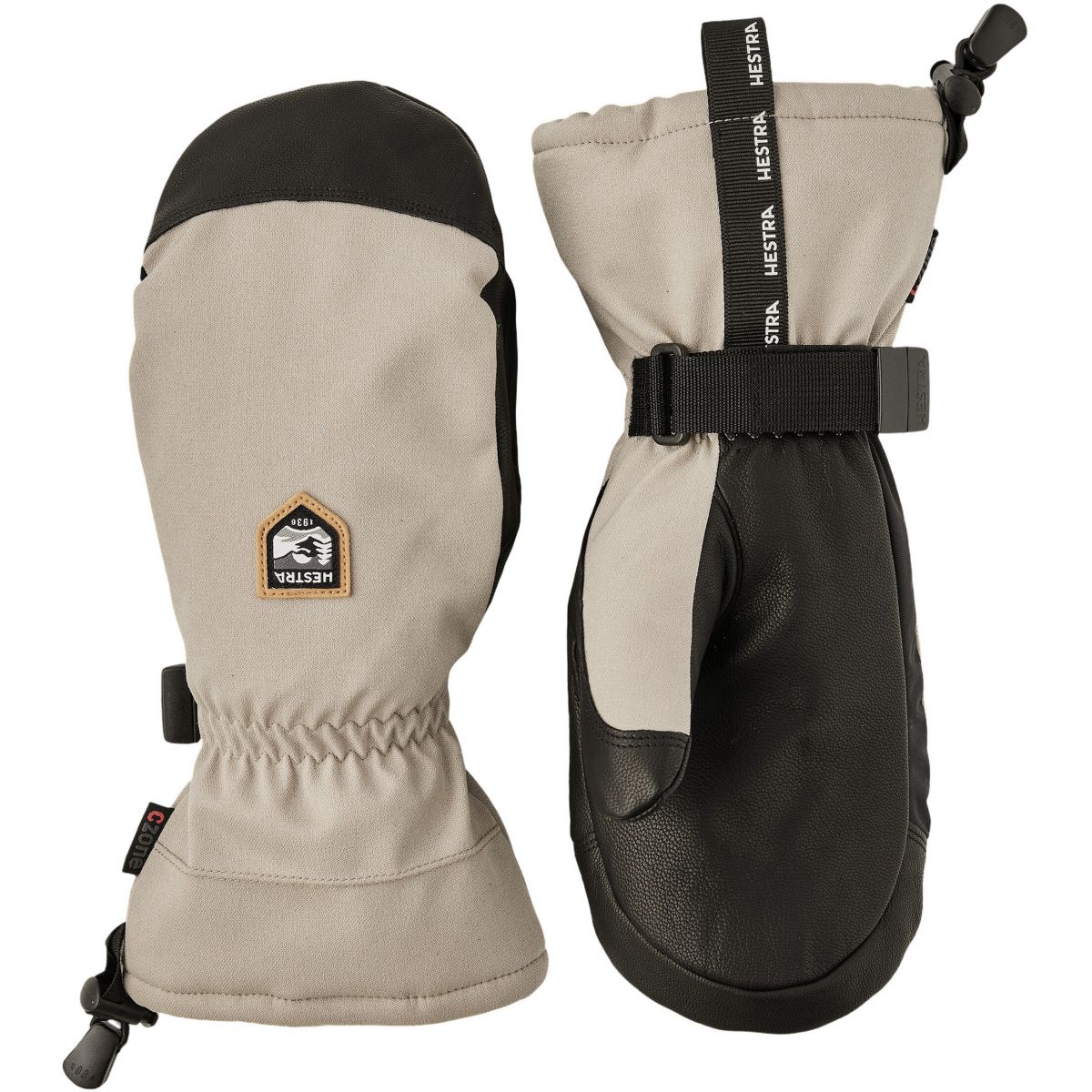 Hestra CZone Mountain, Skifäustlinge, Herren, beige — 2