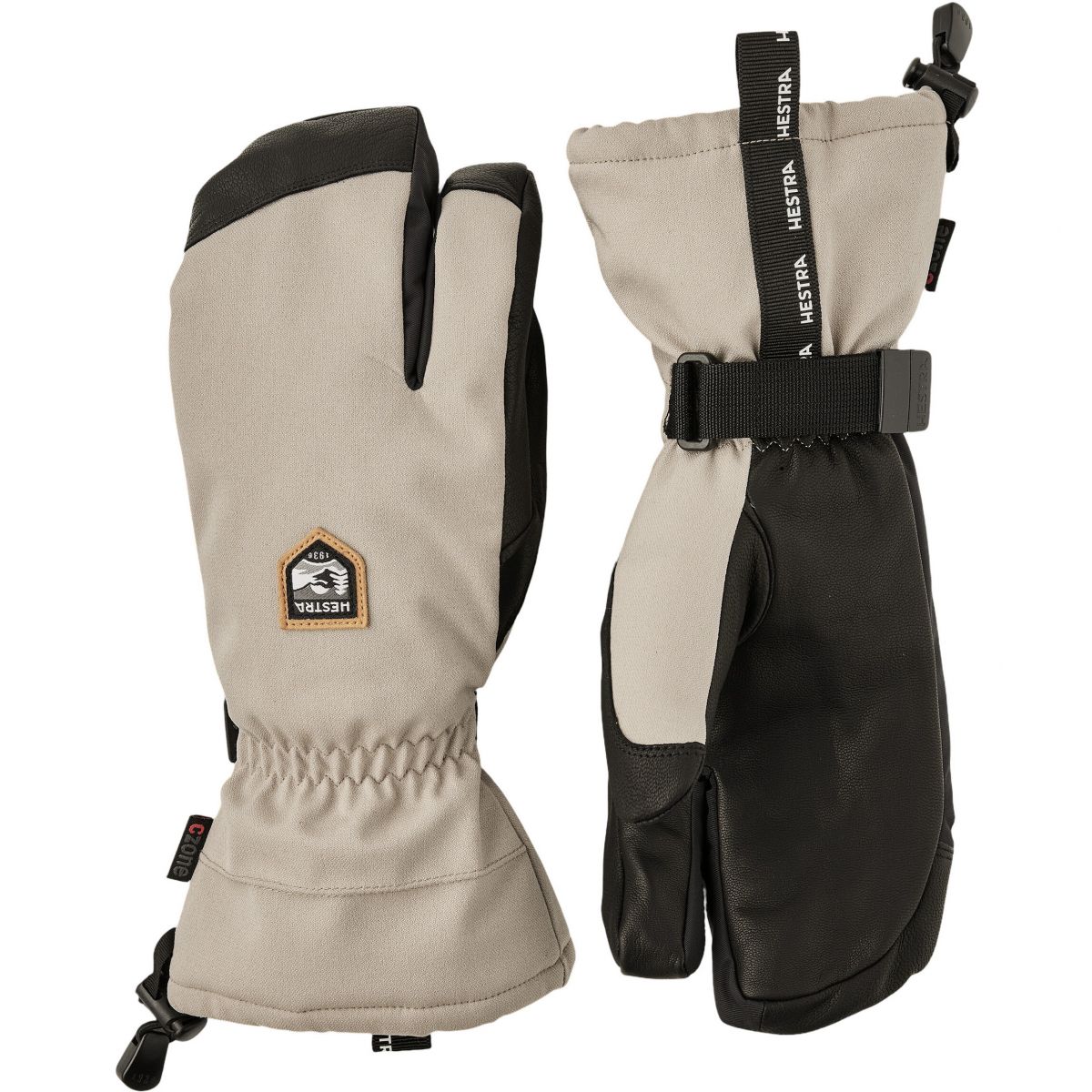 Hestra CZone Mountain, Skifäustlinge, Herren, beige — 2