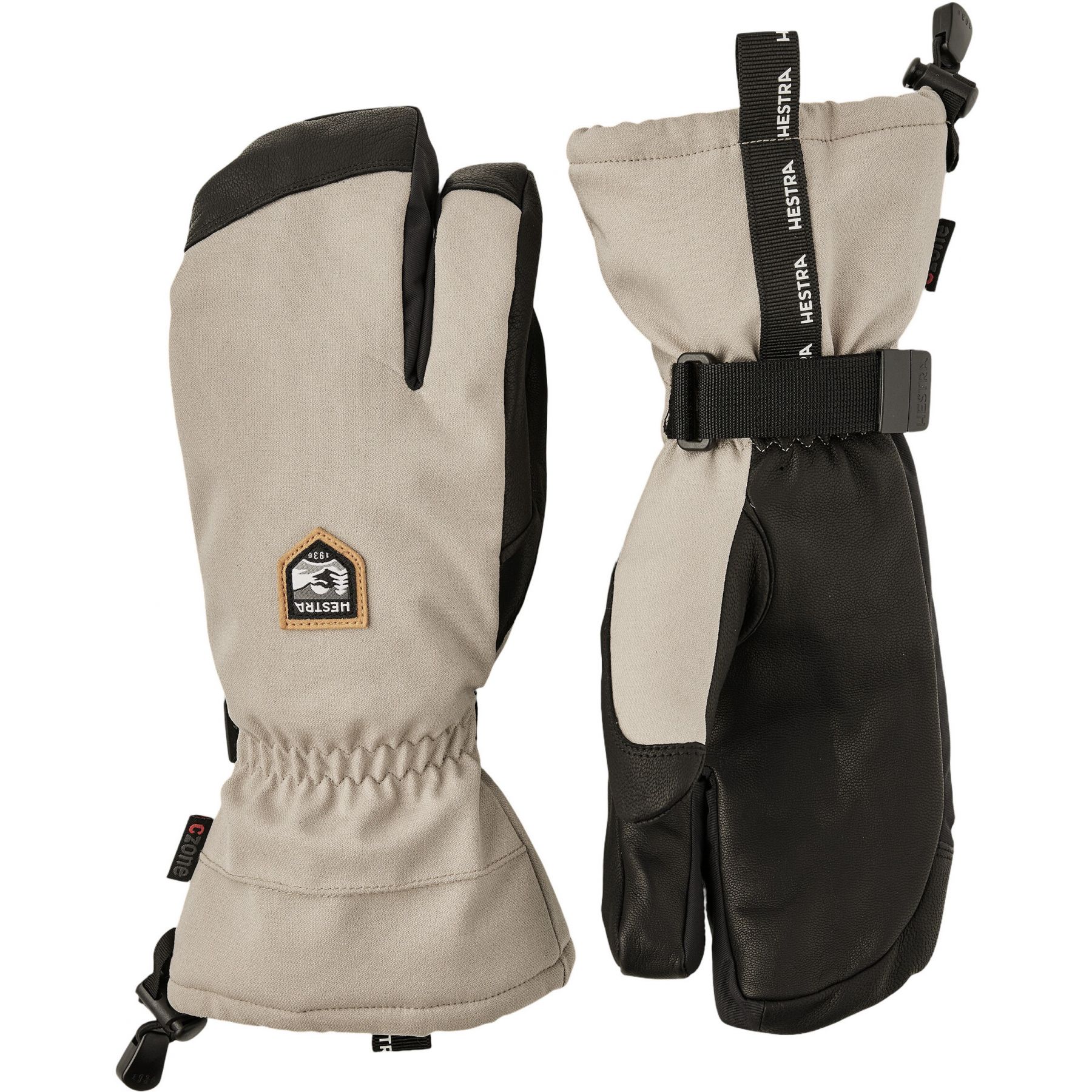Hestra CZone Mountain, Skifäustlinge, Herren, beige