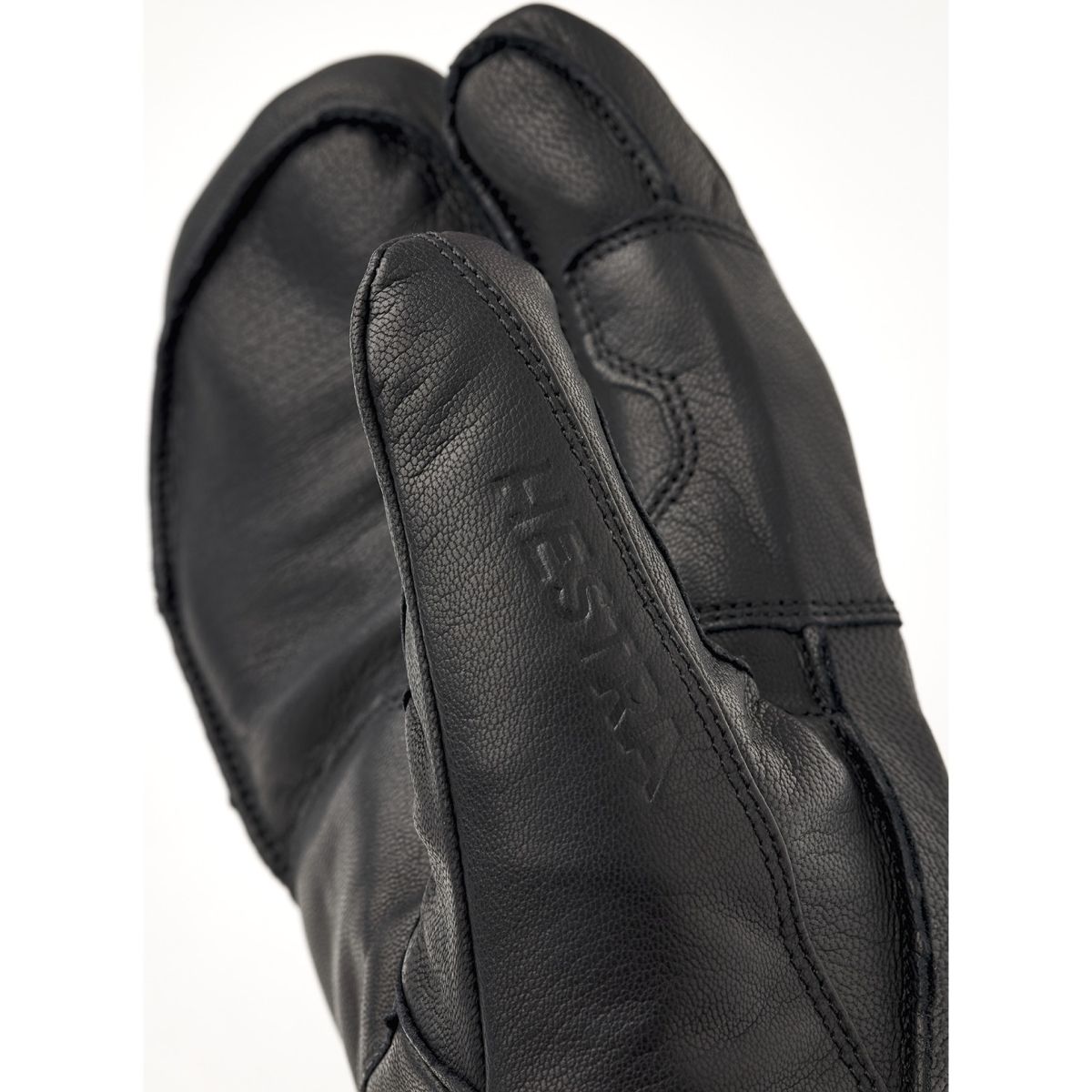 Hestra Fall Line, 3-Finger-Skihandschuhe, schwarz/schwarz — 2