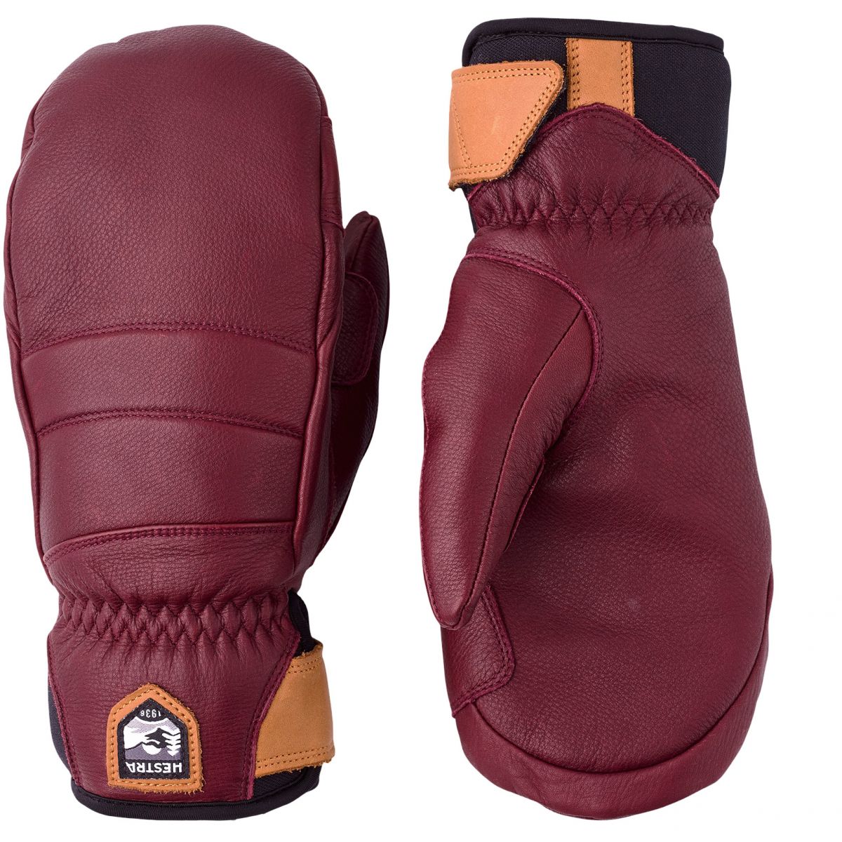 Hestra Fall Line, Skifäustlinge, Damen, Bordeaux — 2