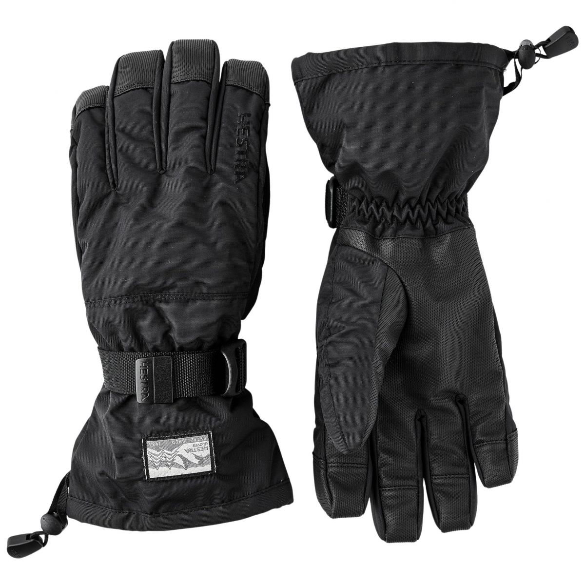 Hestra Gauntlet Sr., Skihandschuhe, schwarz — 2