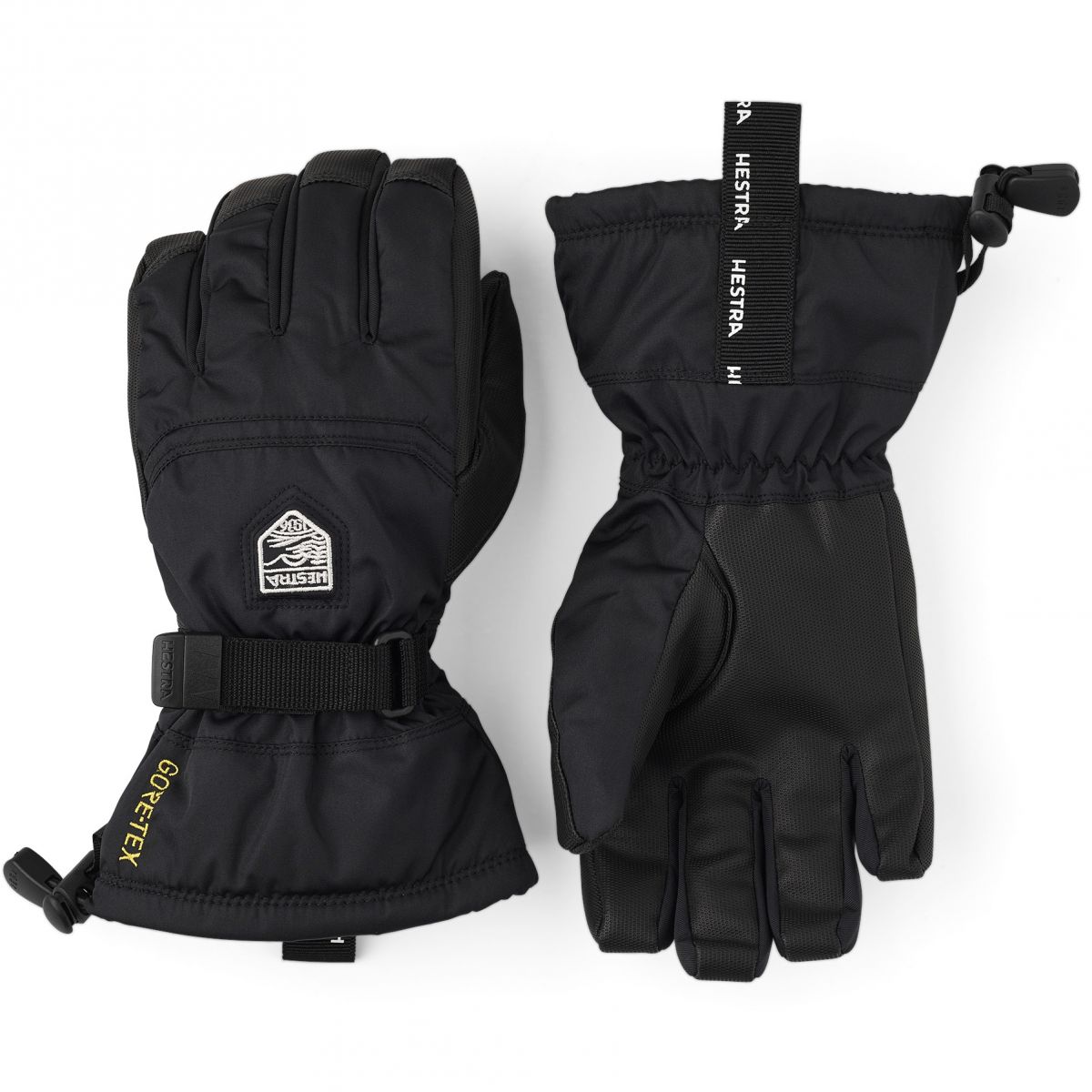 Hestra Gore-Tex Gauntlet Skihandschuhe, Junior, schwarz — 2