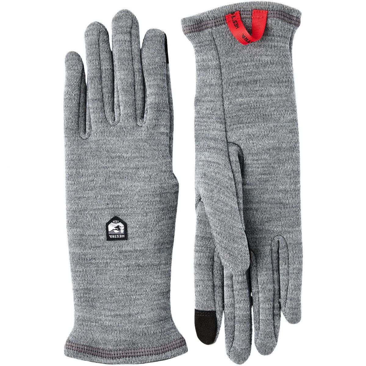Hestra Gravita Merino Liner, grau — 2