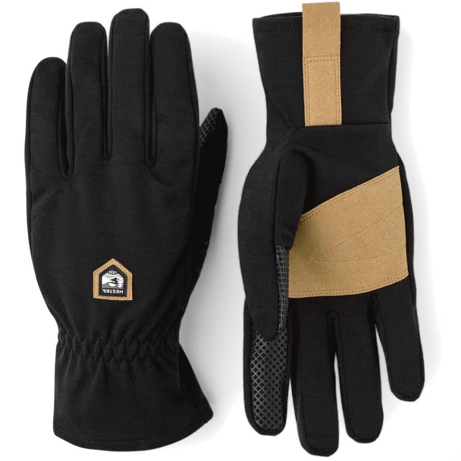 Hestra Merino Windwool Liner, Innerhansker, Black