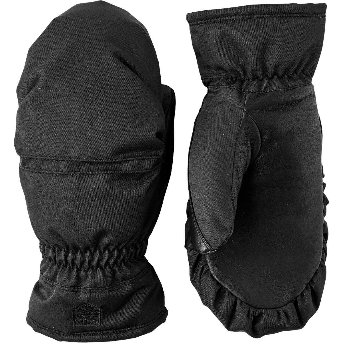 Hestra Primaloft Leather, Skifäustlinge, Damen, schwarz — 2