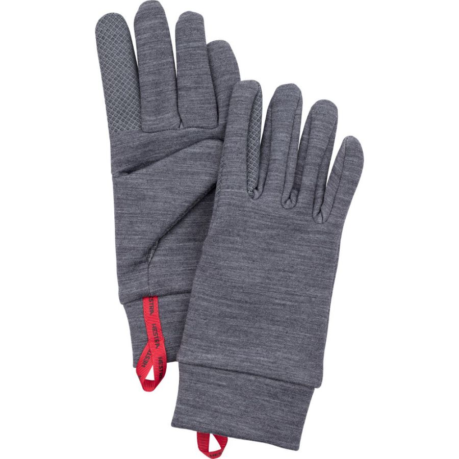 Hestra Touch Point Warmth Liner, grey