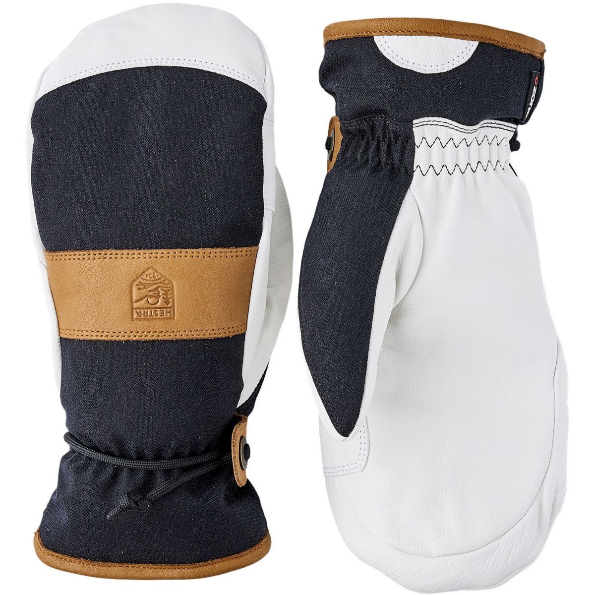 Hestra Voss Czone, Skifäustlinge, Herren, schwarz/cork — 2