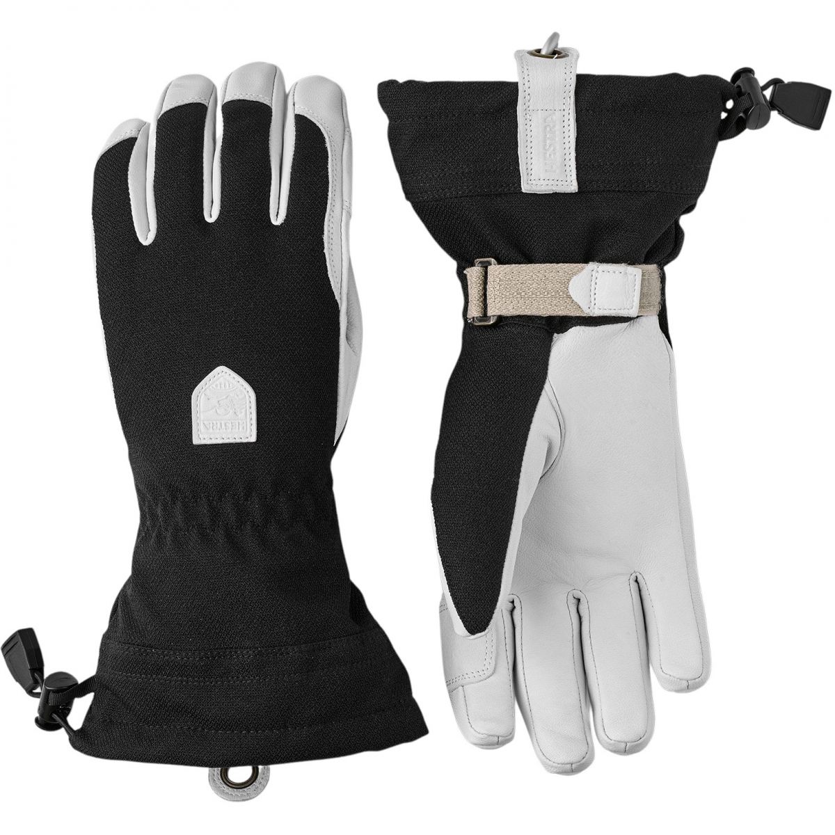 Hestra Women's Patrol Gauntlet, Skihandschuhe, Damen, schwarz — 2