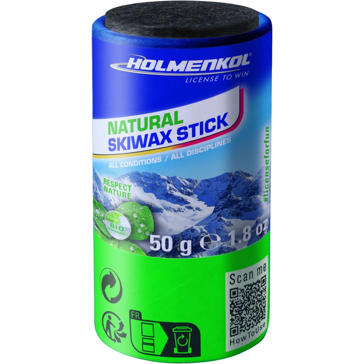 Holmenkol Natural Skiwax Stick, 50g — 2