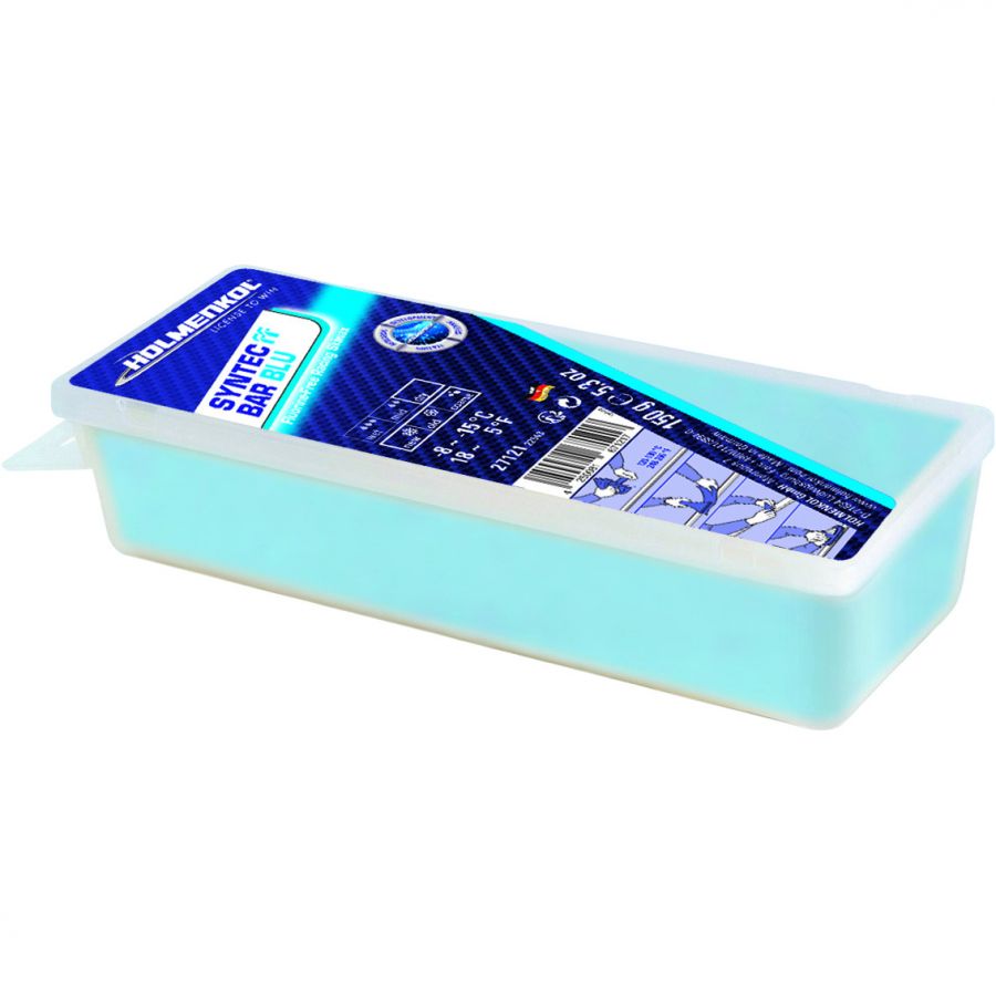 Holmenkol Syntec FF Bar BLU, Skiwachs, 150g