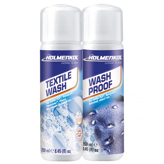 Holmenkol Textile Wash Wash Proof, 2x250 ml