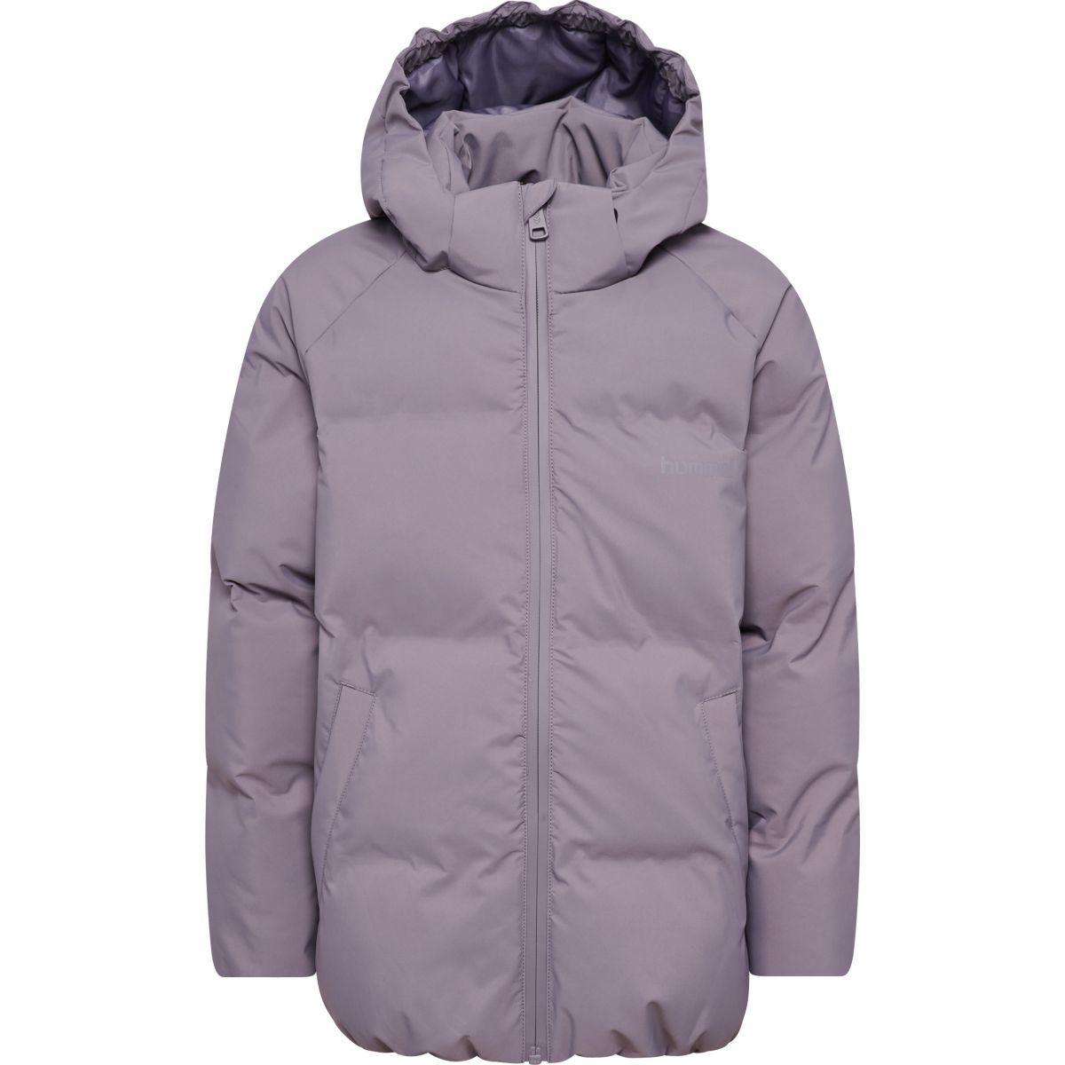 Hummel hmlJR All Weather Puffer, Winterjacke, Junior, grau — 2