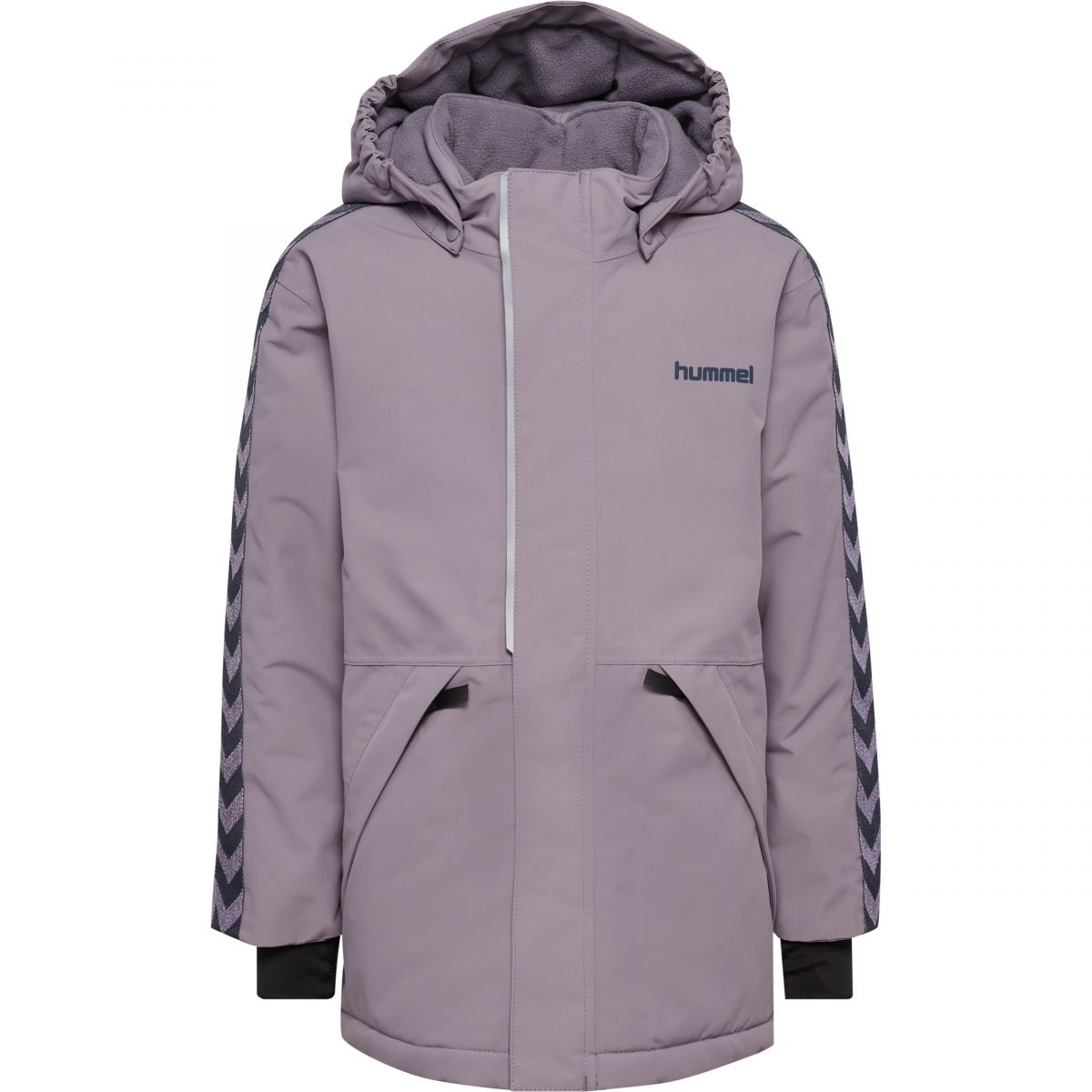 Hummel hmlJR Chevron, Skijacke, Junior, grau — 2