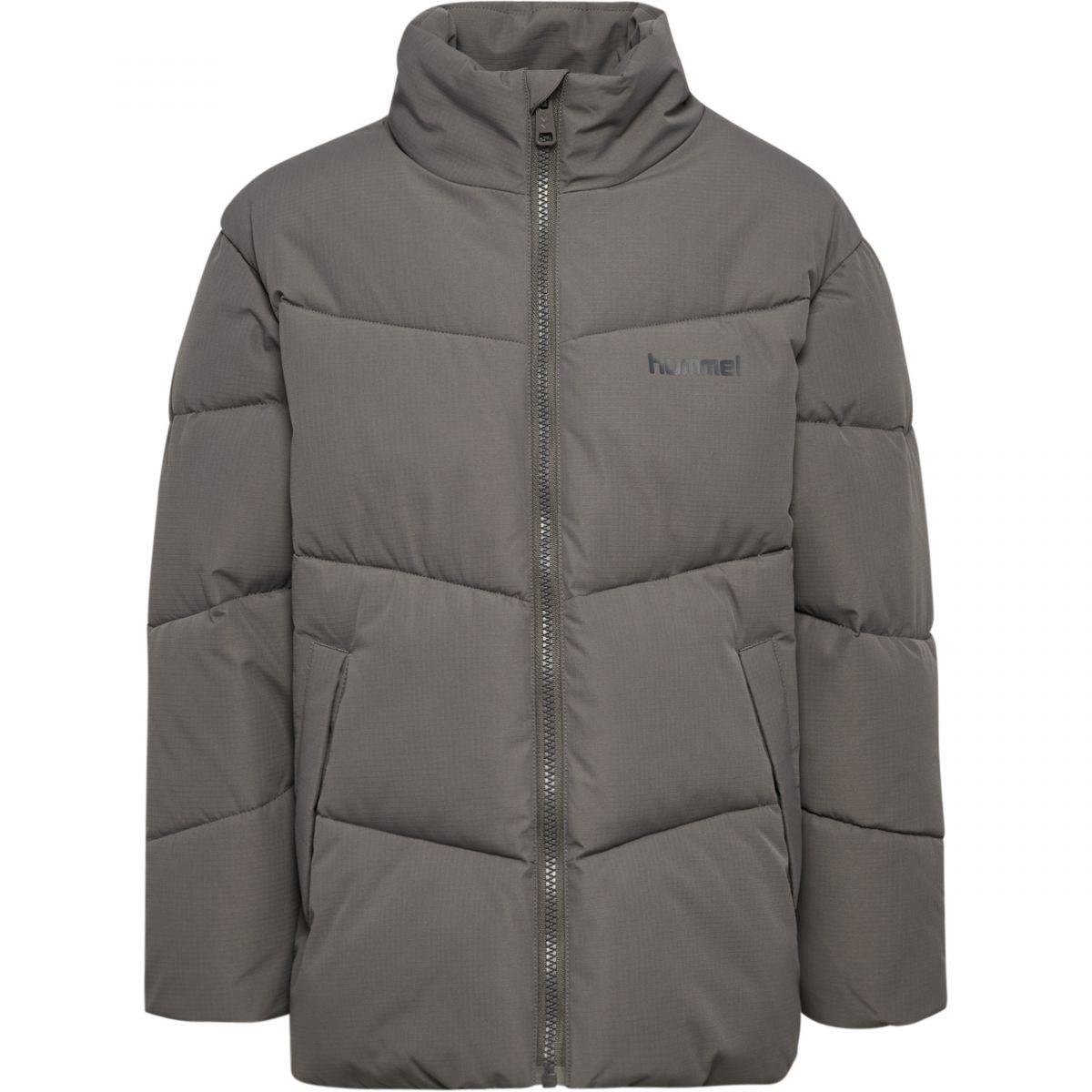 Hummel hmlJR Puffer, Winterjacke, Junior, grau — 2