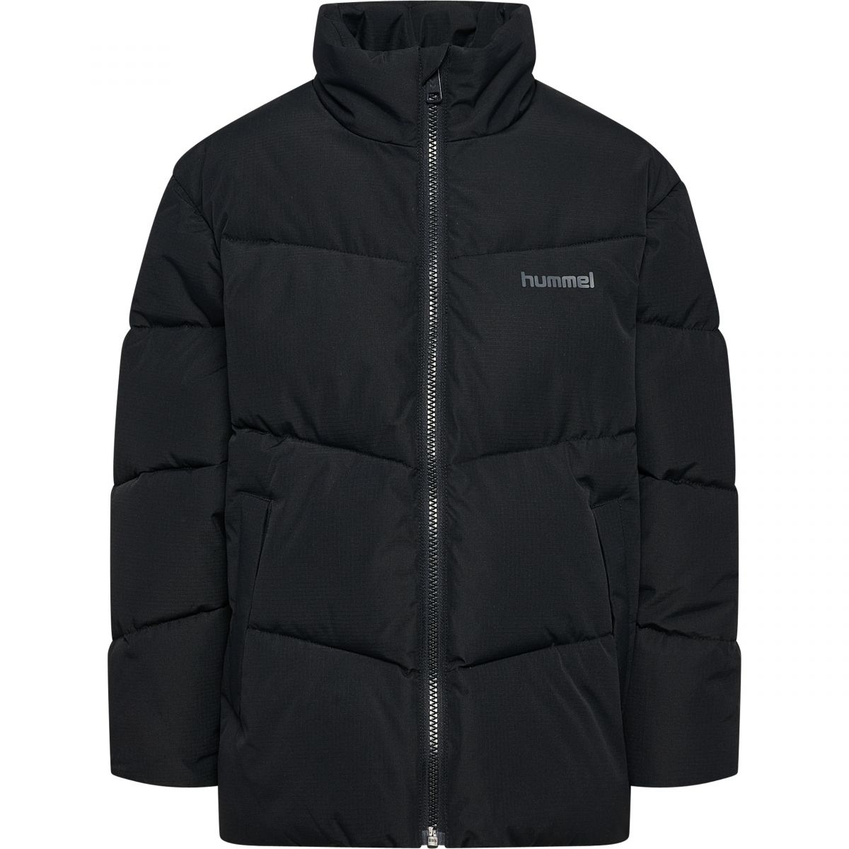 Hummel hmlJR Puffer, Winterjacke, Junior, schwarz — 2