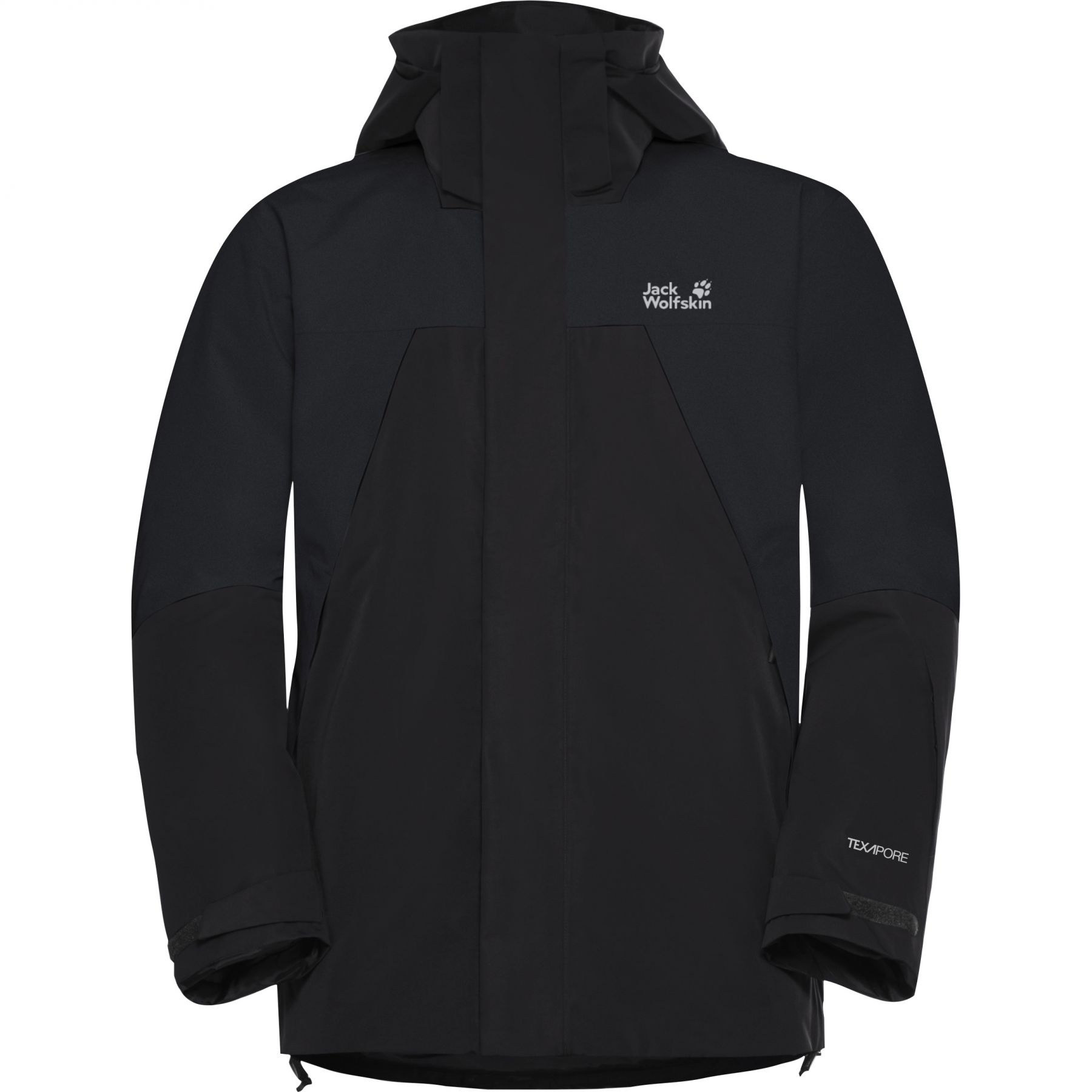Jack Wolfskin Flowline 2L Ins, Skijacke, Herren, schwarz