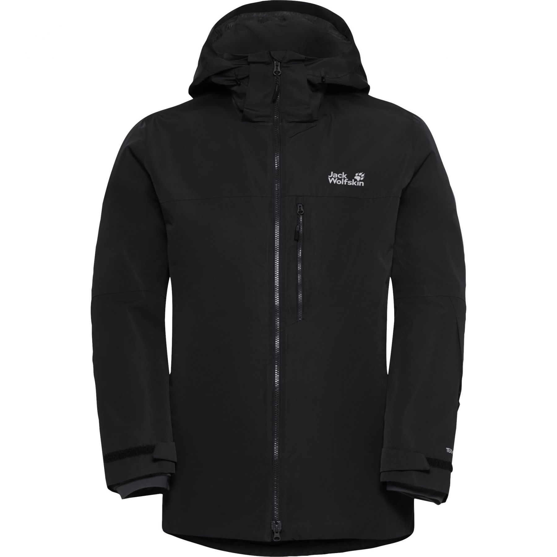 Jack Wolfskin Flowline 3in1, Skijacke, Herren, schwarz