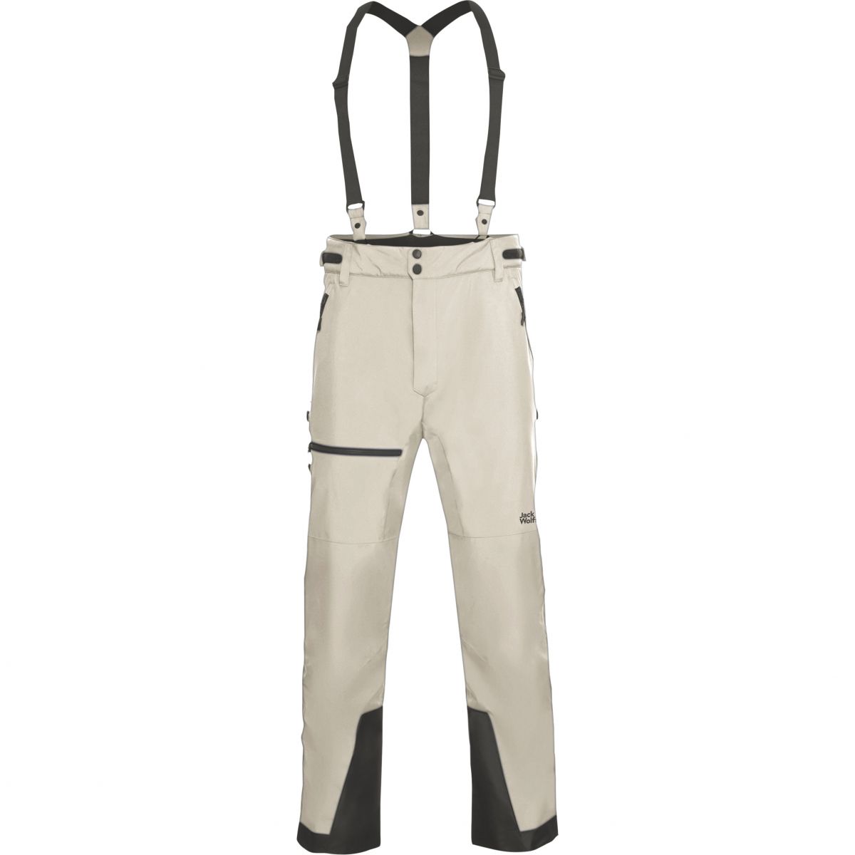 Jack Wolfskin Flowline Pro 2L Ins, Skihose, Herren, beige — 2