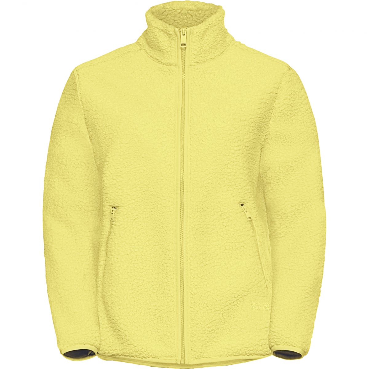 Jack Wolfskin High Curl, Fleecejacke, Damen, gelb — 2