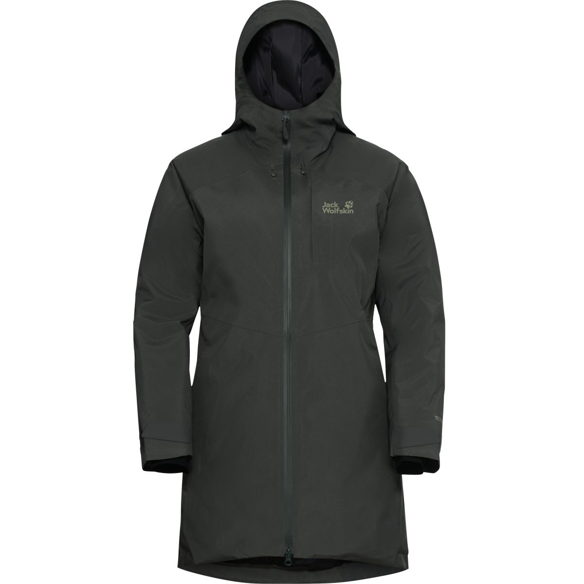 Jack Wolfskin Icecape 2L Down Ins, Daunenjacke, Damen, dunkelgrün — 2