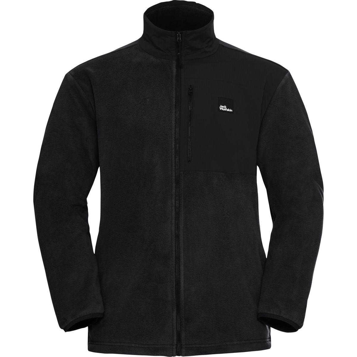 Jack Wolfskin Sumetro, Fleecejacke, Herren, schwarz — 2