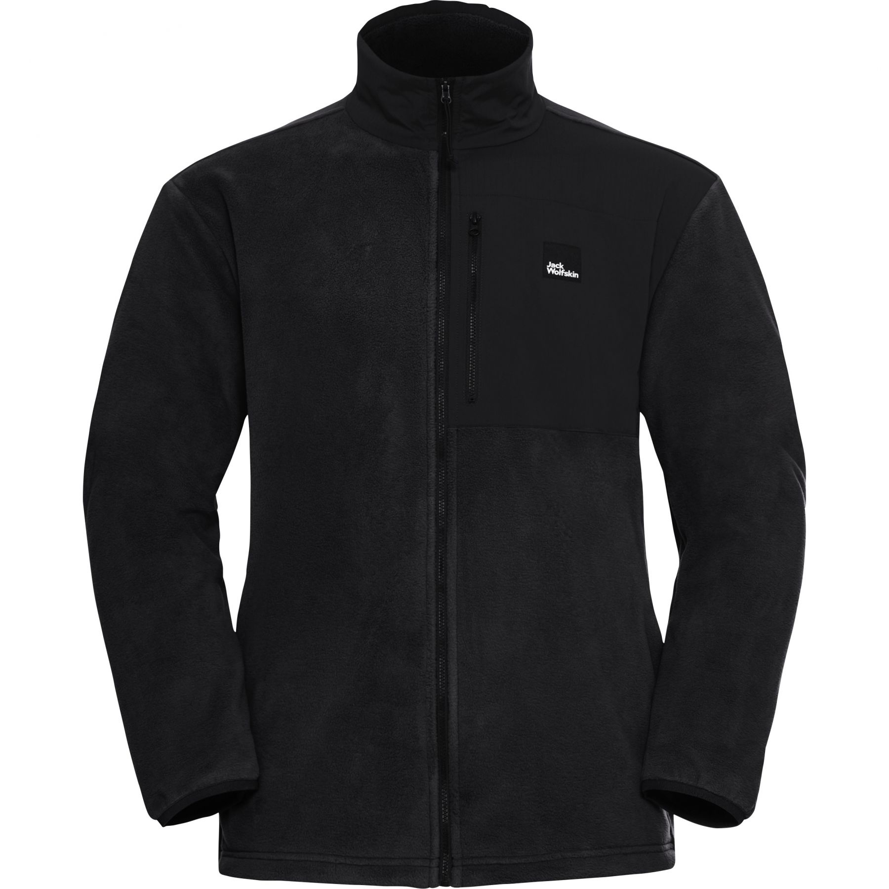 Jack Wolfskin Sumetro, Fleecejacke, Herren, schwarz