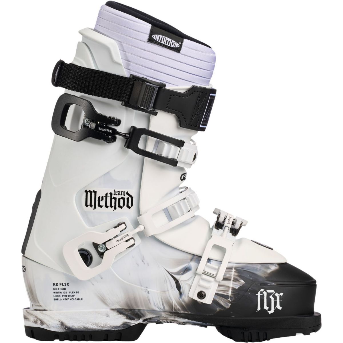 K2 Method Team, Skischuhe, Herren, weiß/schwarz