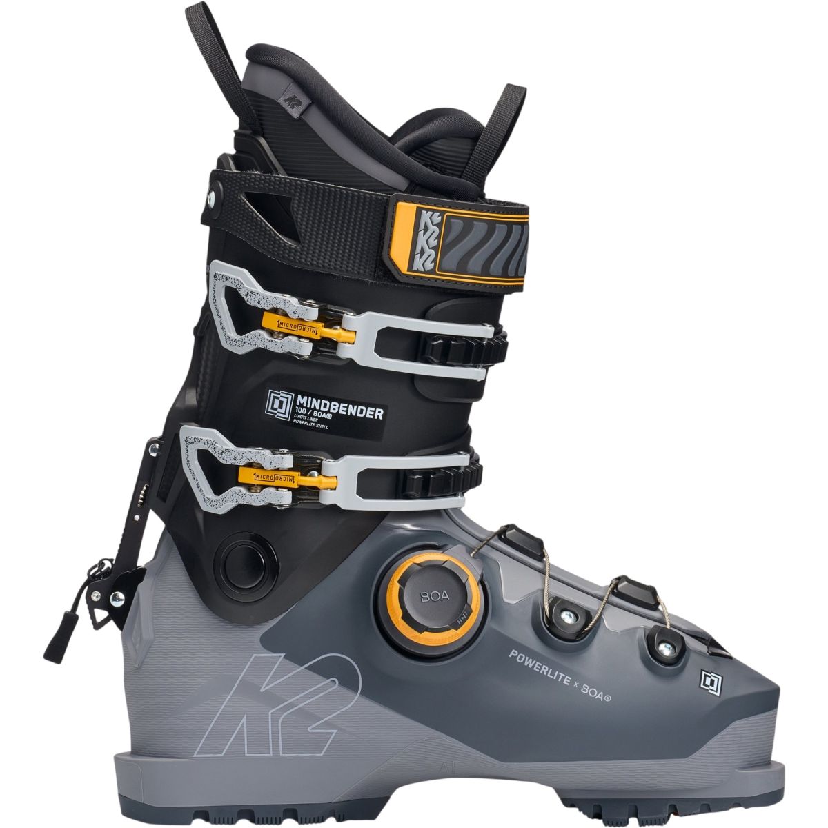 K2 Mindbender 100 BOA, Skischuhe, Herren, grau — 2