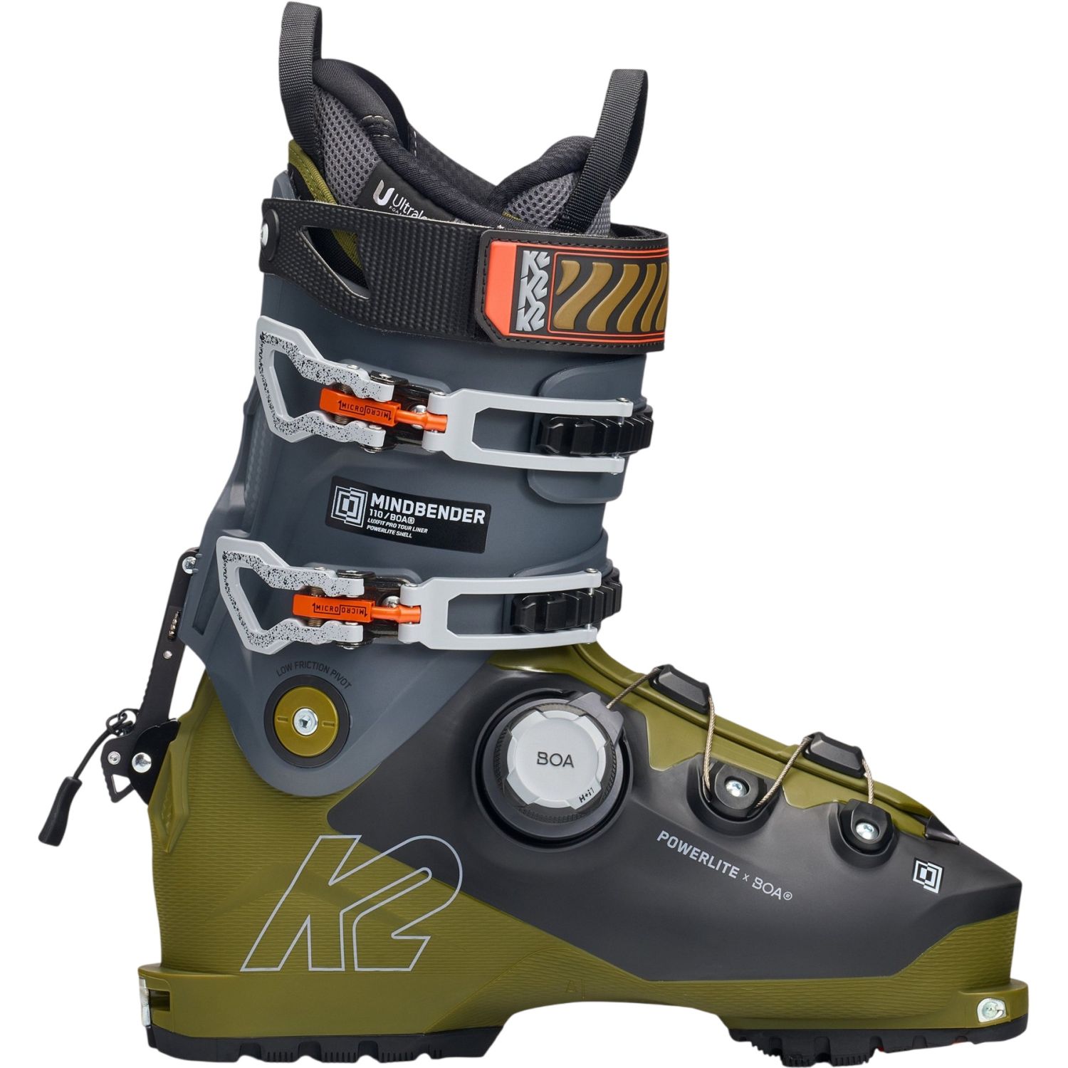 K2 Mindbender 110 BOA, Skischuhe, Herren, grau/grün