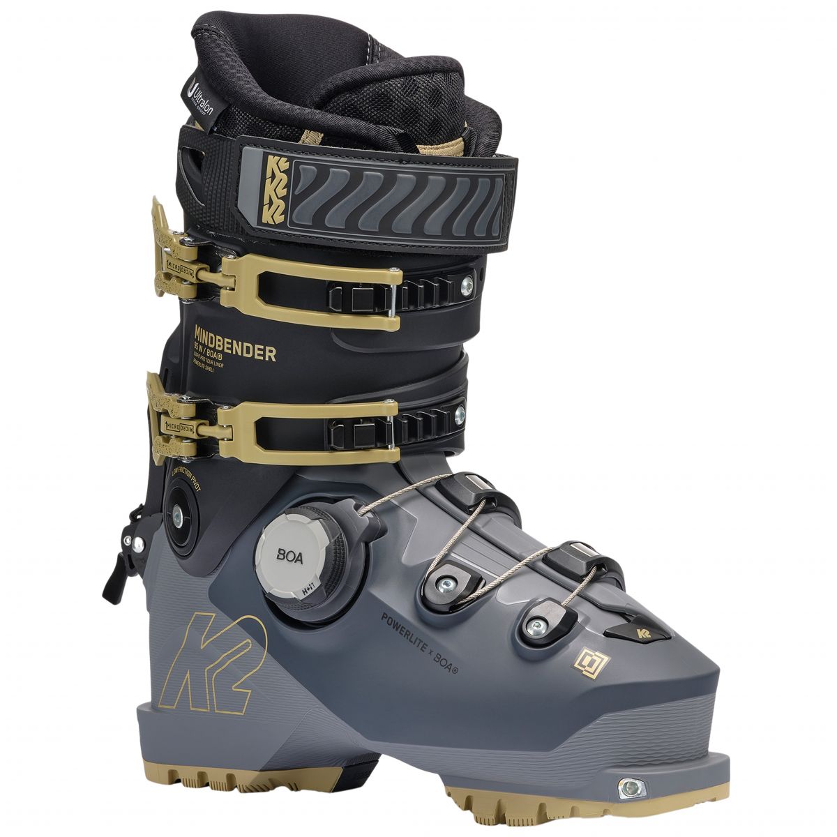 K2 Mindbender 95 BOA, Skischuhe, Damen, grau/schwarz — 2