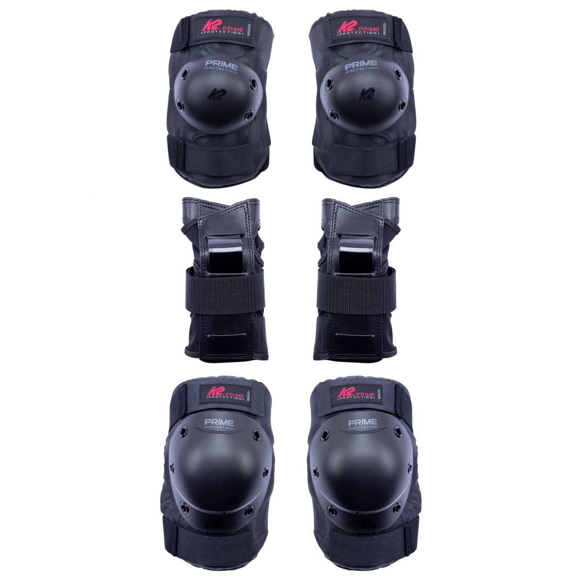 K2 Prime Pad Set, Protektoren-Set, Herren, schwarz — 2