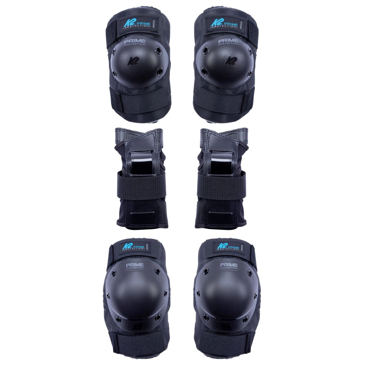 K2 Prime Pad Set, Protektoren-Set, Damen, schwarz — 2