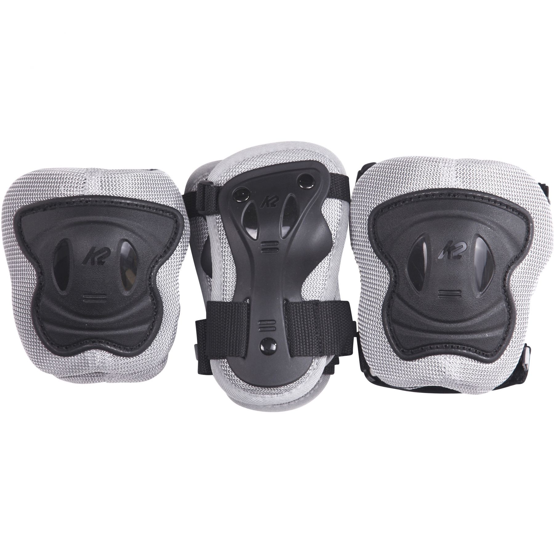 K2 Skates Pad Set, Schützerset, Junior, grau