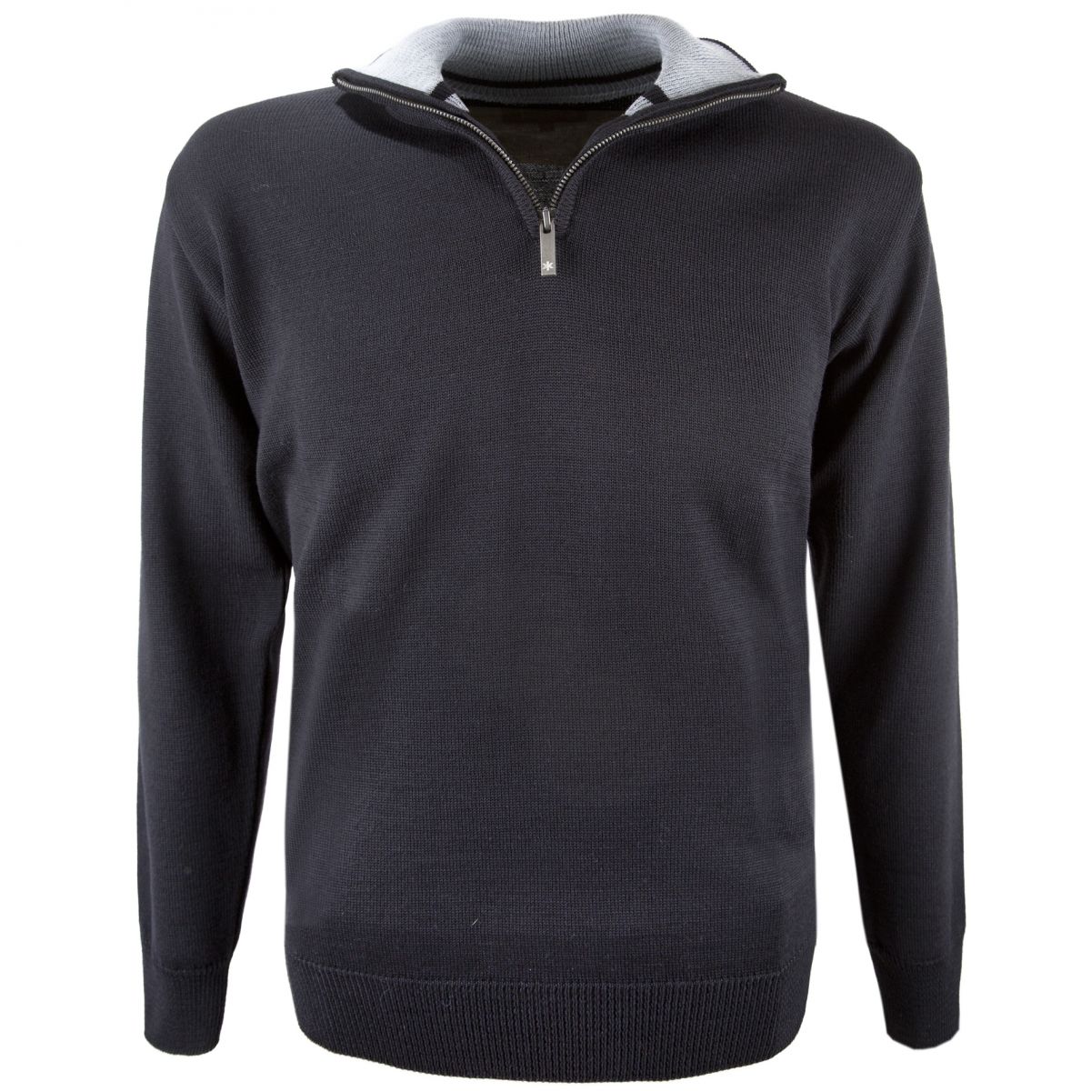 Kama Björn Merino Sweater, Herren, Black — 2
