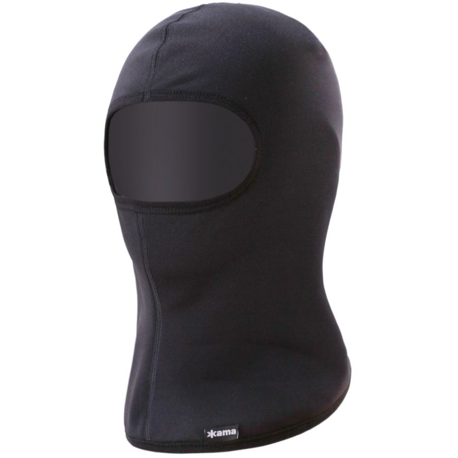 Kama Fleece Haube, Kinder, schwarz