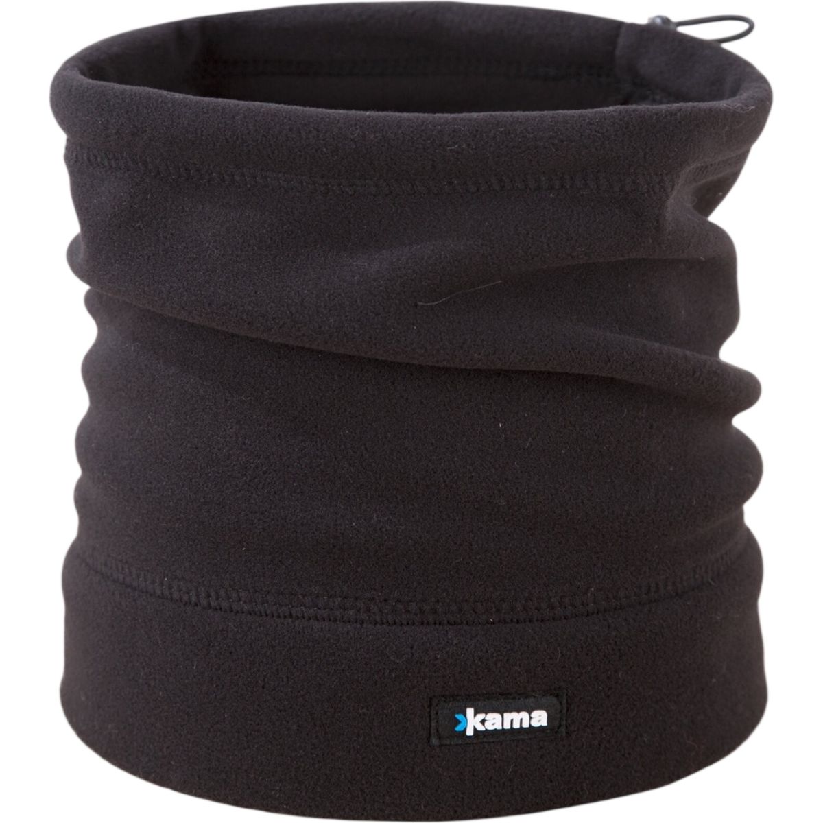 Kama Fleece Schlauchtuch, schwarz — 2