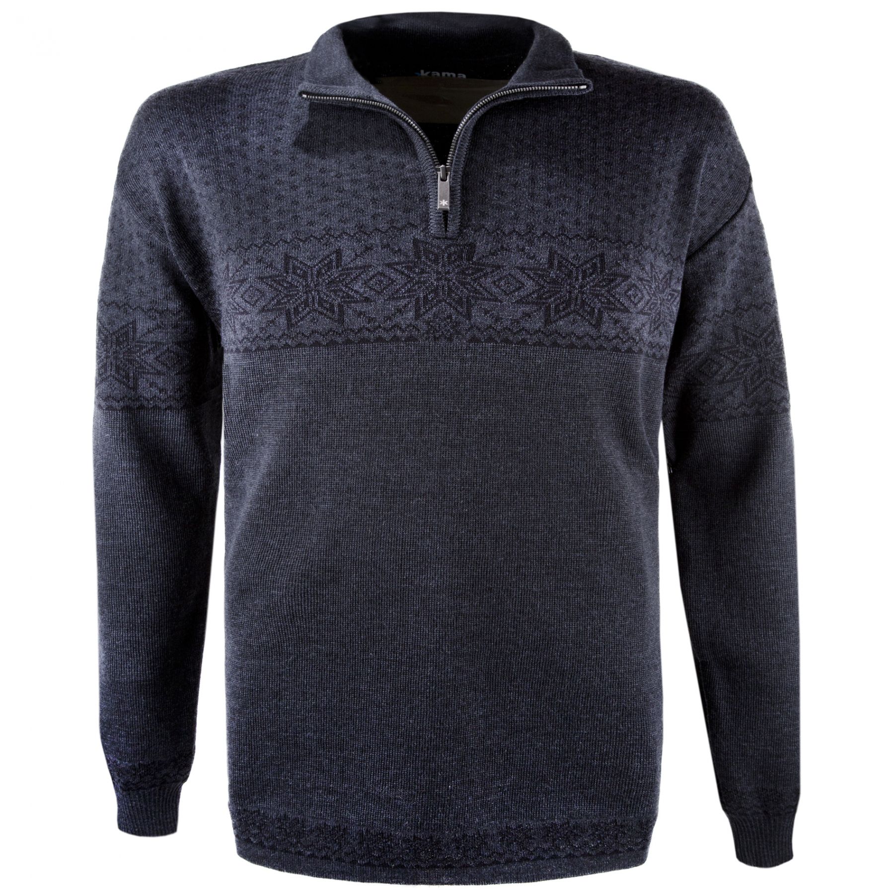 Kama Rune Merino Sweater, Herren, Graphite