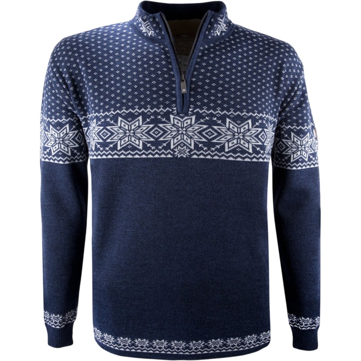 Kama Rune, Merino Sweater, Herren, Navy — 2