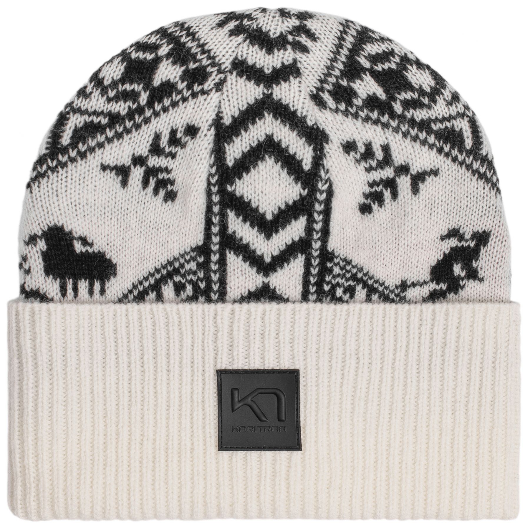 Kari Traa Saga Knit, Mütze, schwarz/weiß